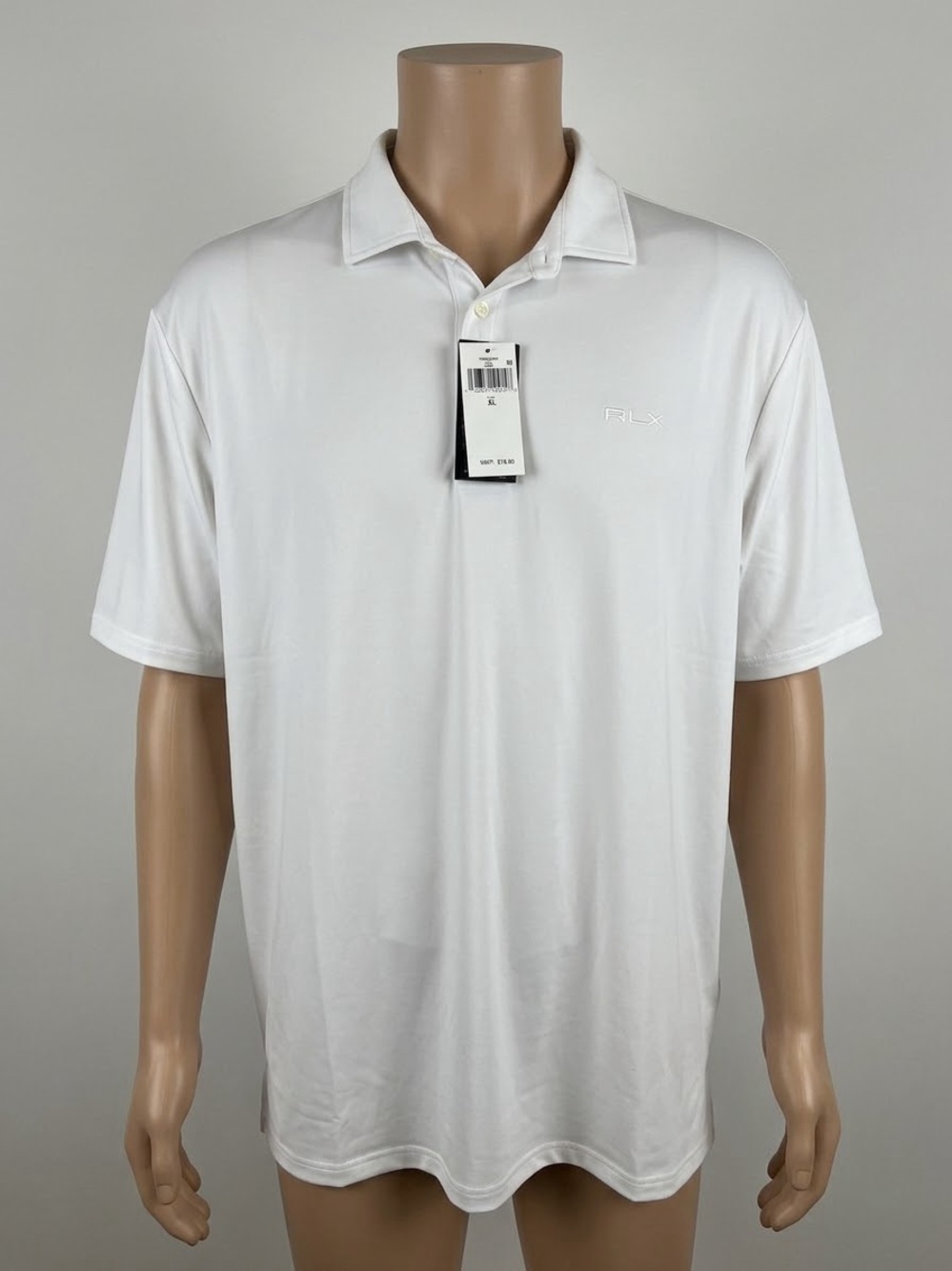 RLX Ralph Lauren Men's White Golf Polo - New with Tags!